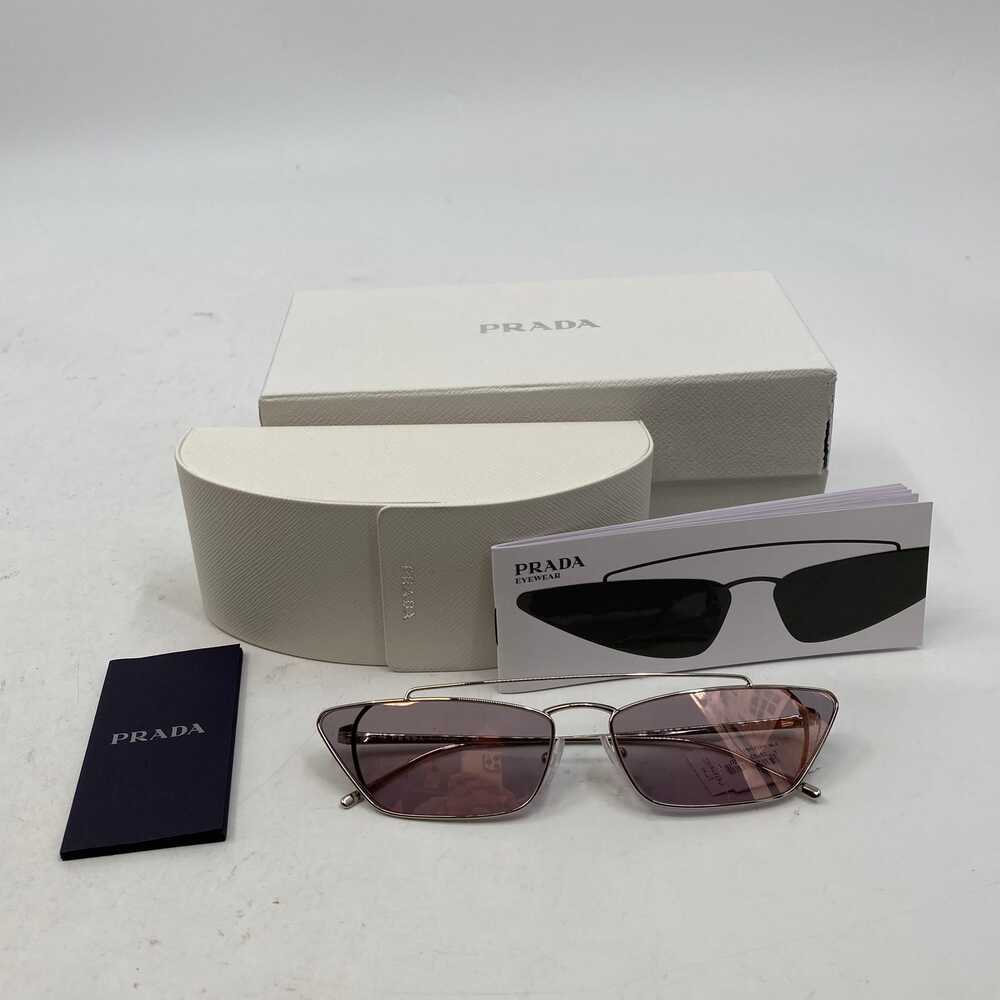 Prada Silver 67MM Cateye Sunglasses | Women’s OS In-store - Picture 5 of 6